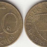 Österreich 50 Groschen 1962 (m302)