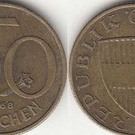 Österreich 50 Groschen 1968 (m303)