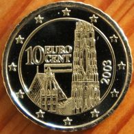 10 Cent Österreich 2003 unzirkuliert unc.