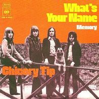 Chicory Tip - What´s Your Name / Memory - 7" - CBS S 8021 (D) 1972