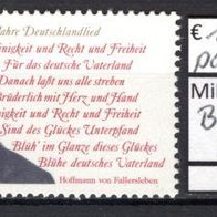 BRD / Bund 1991 150 Jahre Deutschlandlied MiNr. 1555 postfrisch