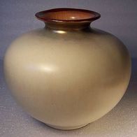 Carstens Tönnieshof Beige Keramik - Vase , Modell-Nr. 41 42, 60/70er Jahre