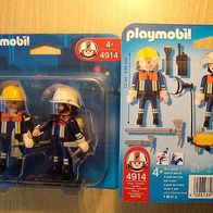 Playmobil 4914 - DuoPack - Feuerwehr Feuerwehrtrupp NEU OVP