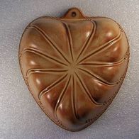 Keramik - Pudding - Form , Herz