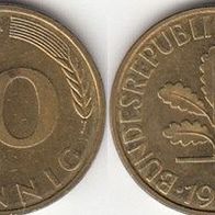 BR Deutschland 10 Pfennig 1995A (m345)