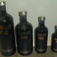 Absolut Vodka 100 Black Family 200ml 375ml 700ml 1000ml