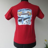 Revelation T-Shirt "Underwater Mauritius" Gr 134 10 Jahre Mauritius rot Shirt