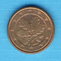 Deutschland 1 Cent 2004 F