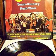 Texas-Country Road-Show (feat. Emsland Hillbillies) diverse, Bear Family Lp - mint !