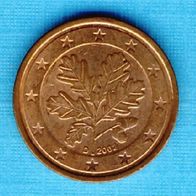 Deutschland 2 Cent 2002 D