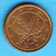 Deutschland 2 Cent 2002 G