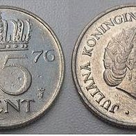 Niederlande 25 Cent 1976 ## D