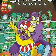Simpsons Comics Nr.28 Verlag Dino mit Krusty Maske
