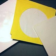 Papierhüllen für CDs/ DVDs - 50 Stück - wie neu