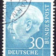 Bund 1954 Mi. 187 Heuss gestempelt (4237)