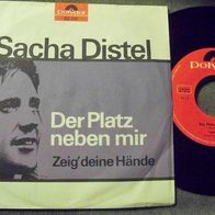 Sacha Distel - 7" Der Platz neben mir - ´64 Pol.52211- mint !