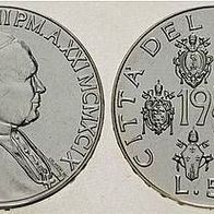 Vatikan Silber 500 Lire 1999 JOH. PAUL II. (1979-2005) 70 J. Vatikanstaat