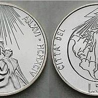 Vatikan Silber 500 Lire 1994 JOH. PAUL II. (1979-2005) Strahlenkranz
