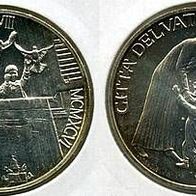 Vatikan Silber 1000 Lire 1996 JOH. PAUL II. (1979-2005) Kinder bei Jesus