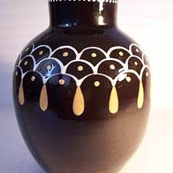 Sehr dekorative Keramikvase , Hessen-Keramik