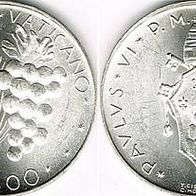 Vatikan Silber 500 Lire 1970 Papst PAUL VI. (1963-1978) 1970-1976 weitere vorhandene