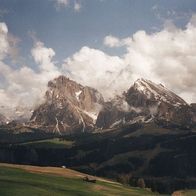 original Foto - Color - Südtirol Dolomiten Langkofel & Plattkofel 20x30 cm (403)