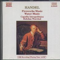 Haendel / C. Istropolitana B. Warchal (CD) Fireworks- Water Music - neuwertig -