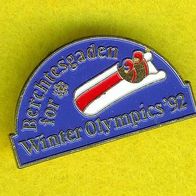 Winter Olympics 1992 Berchtesgaden Ski Sport ... Abzeichen :