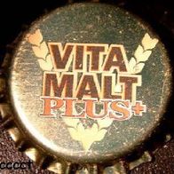 Vita Malt Plus + klein Malz-Bier Kronkorken Dänemark exp. Ghana 2011 neu in unbenutzt