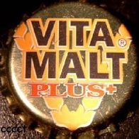 Vita Malt Plus + gross Malz-Bier Kronkorken Dänemark für Ghana 2012 neu in unbenutzt