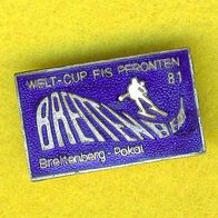 FIS Weltcup Pfronten 1981 Breitenberg Pokal Abzeichen :