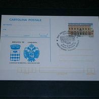 Italien, Ganzsachen-Postkarte, Euro-Vorläufer