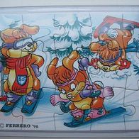 Hanny Bunnys Ski Hasen-Puzzle