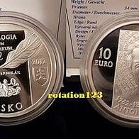 Slowakei 10 Euro 2012 "250. Geburtstag Anton Bernolàk" Silber PP * * Max. 6.950 Ex.