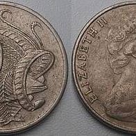 Australien 10 Cent 1983 ## F