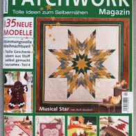Zeitschrift Patchwork Magazin 2013-01 Tolle Ideen zum Selbernähen