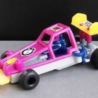 Ü-Ei Auto 1994 - Racing-Action - Standcar - lila - alle Aufkleber!