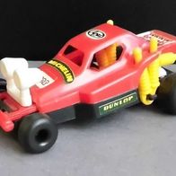 Ü-Ei Auto 1994 - Racing-Action - Offroad-King - rot - alle Aufkleber!