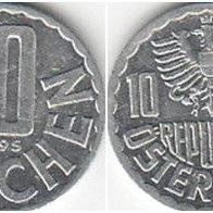 Österreich 10 Groschen 1995 (m6)