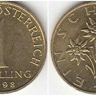 Österreich 1 Schilling 1998 (m7)