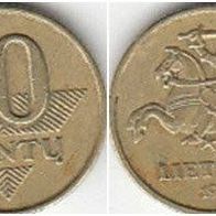 Litauen 10 Centu 1997 (m10)
