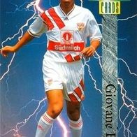 2) Panini Premium CARD Giovane Elber VfB Stuttgart FC Bayern München Brasilien