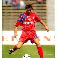 ACTION CARD Oliver Kreuzer FC Bayern München 92-93 Ketsch SK Sturm Graz Basel