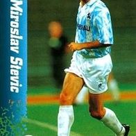 Panini CARD 1995 Miroslav Stevic 1860 München Dynamo Dresden Grasshoppers Zürich