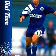 Panini CARD 1995 Olaf Thon FC Schalke 04 Horst-Emscher VfB Hüls Deutschland DFB