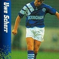 Panini CARD 1995 Uwe Scherr FC Schalke 04 Amberg Wuppertaler SV Kaiserslautern