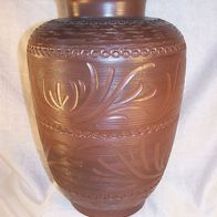 Akru Krupp Klinker / Hillscheid Sgraffito Keramik Vase * **