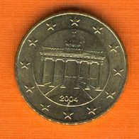 Deutschland 10 Cent 2004 F