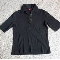 Schwarzes Polo Shirt von Esprit in Gr. S