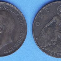 Großbritannien 1 Penny 1913